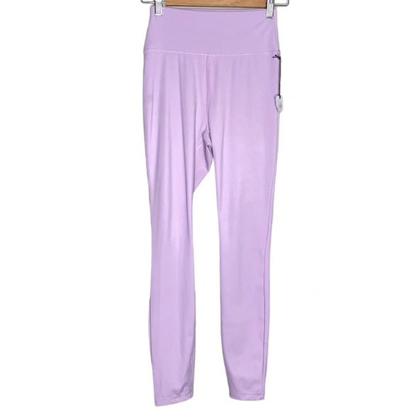 ✨NWT WeWoreWhat Revolve Lilac Purple High Rise Solid Hue Workout Leggings Small - Picture 2 of 9